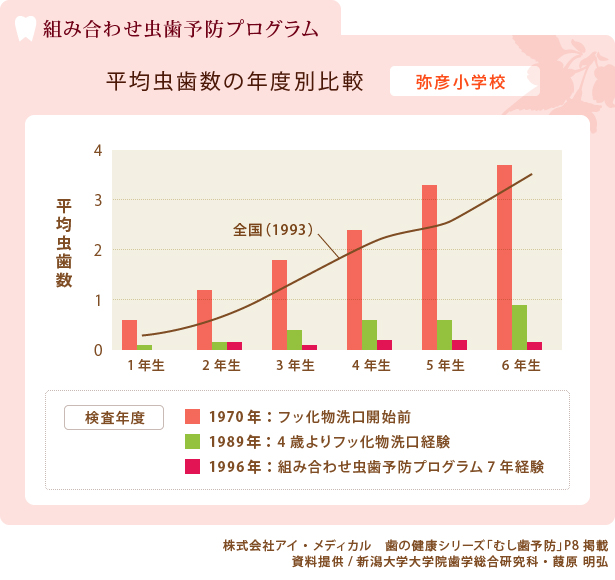 組み合わせ虫歯予防プログラム